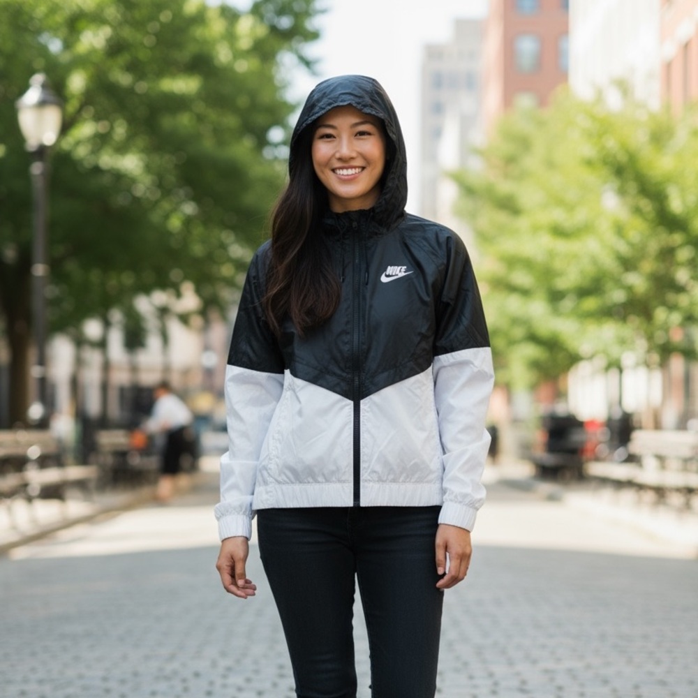 Nike Women's Rain/All Weather Lightweight  Jacket, Sz L